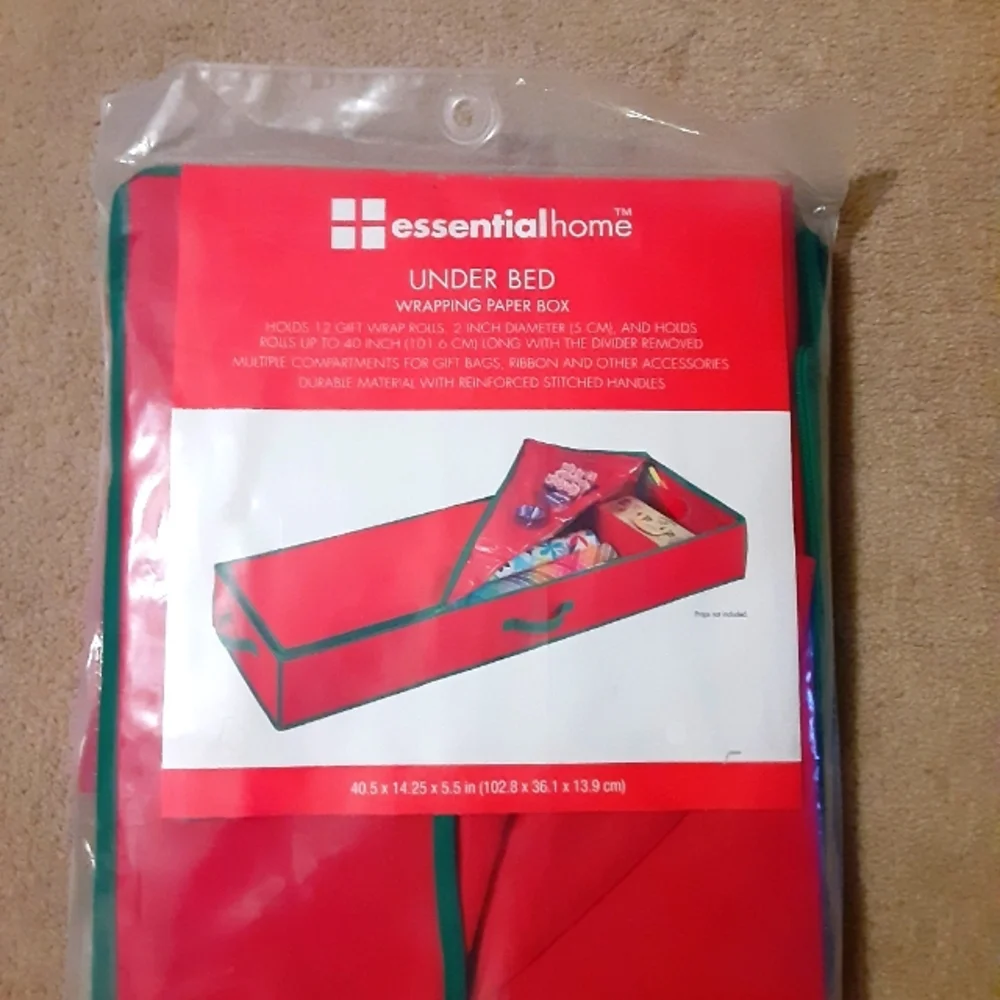 Underbed Wrapping Paper Box - Picture 1 of 1